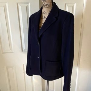 Lands End Wood blazer size 16